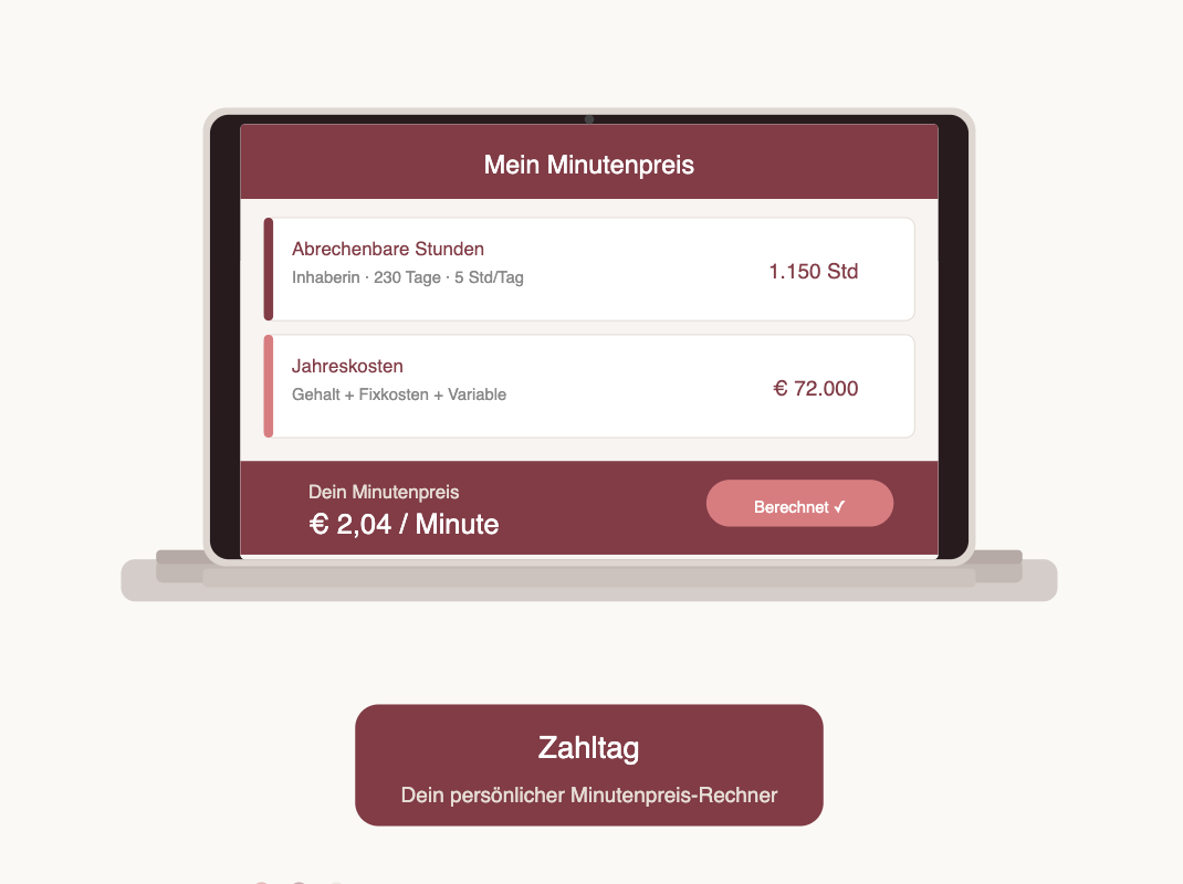 Zahltag – Kenne deinen Wert, kenne deinen Preis